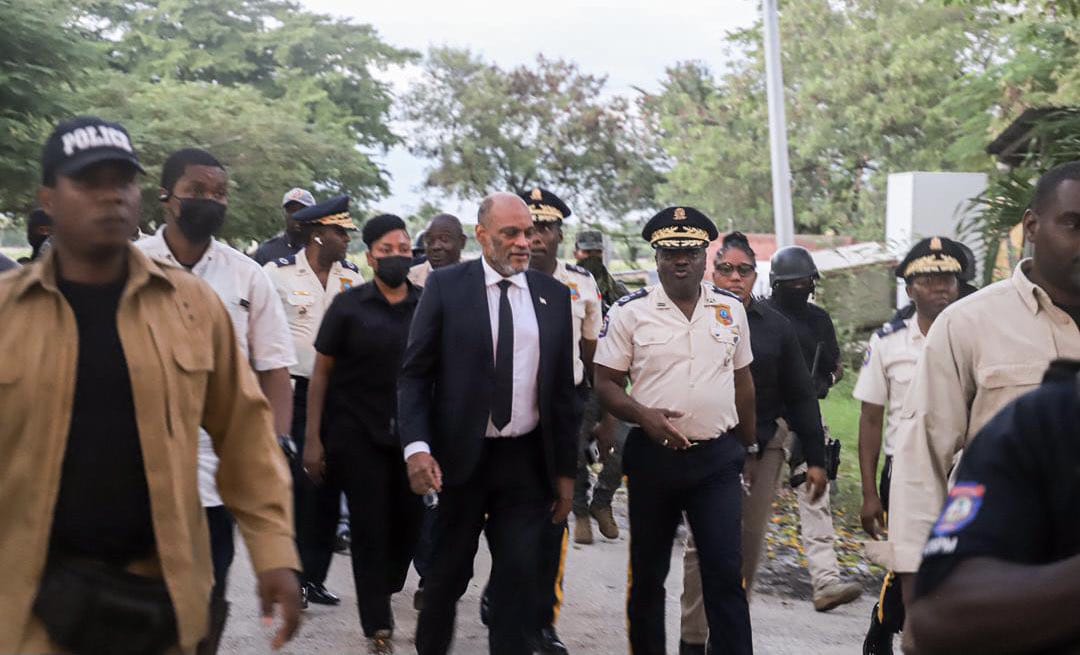 Sécurité: Visite du PM Ariel Henry à la Direction Générale de la Police Nationale d'Haïti. 7