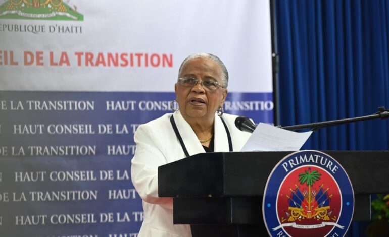 Politique: Mirlande H. MANIGAT à la tête du Haut Conseil de Transition en Haïti 5
